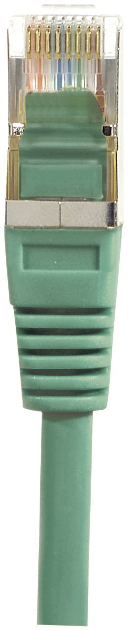 Cordon RJ45 catégorie 5e F/UTP vert - 0,7 m