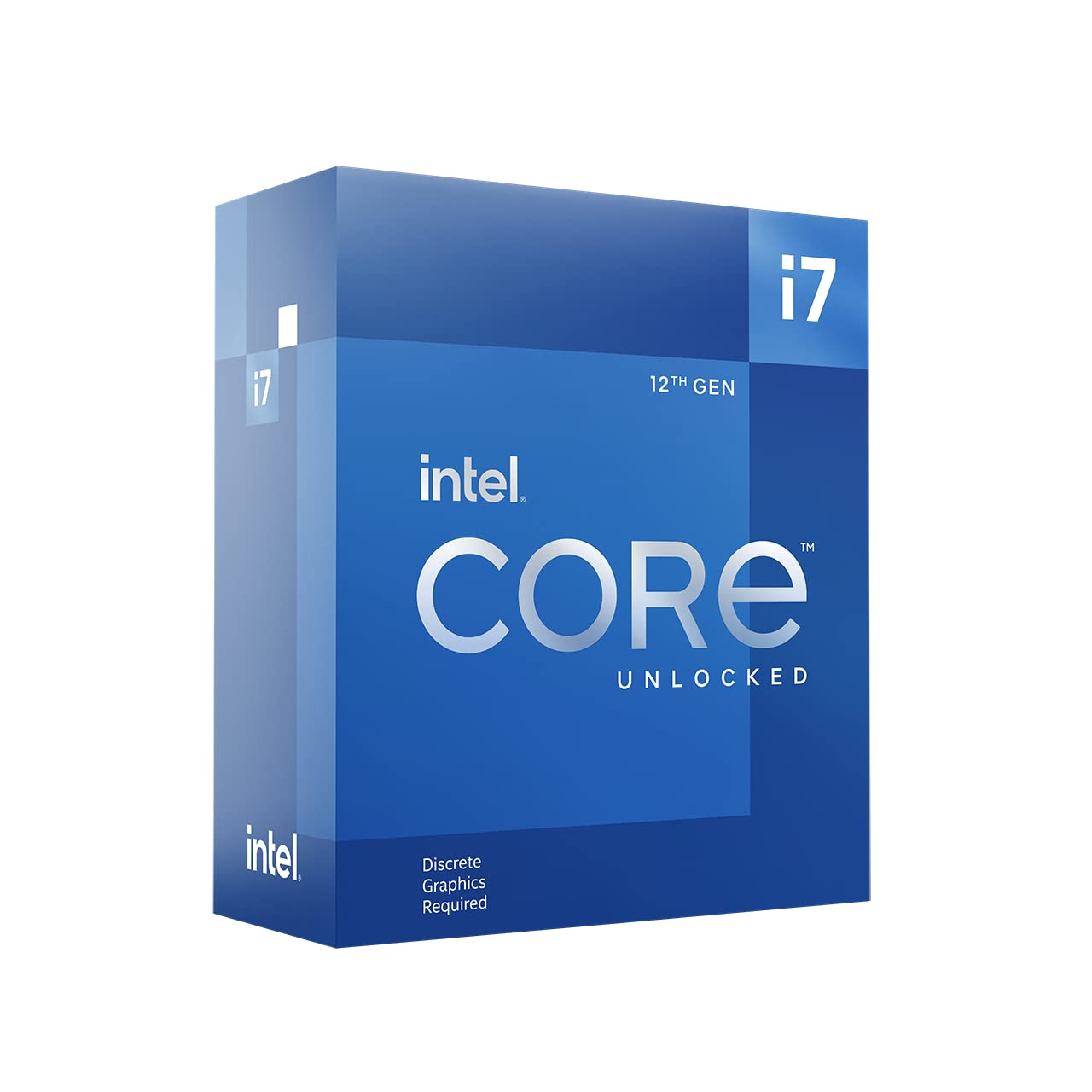 INTEL Core i7-12700KF 3.6GHz LGA1700 25M Cache No Graphics Box CPU