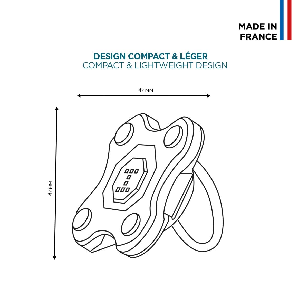 Trépied et anneau de charge 65 W - compatible Energia Mobile