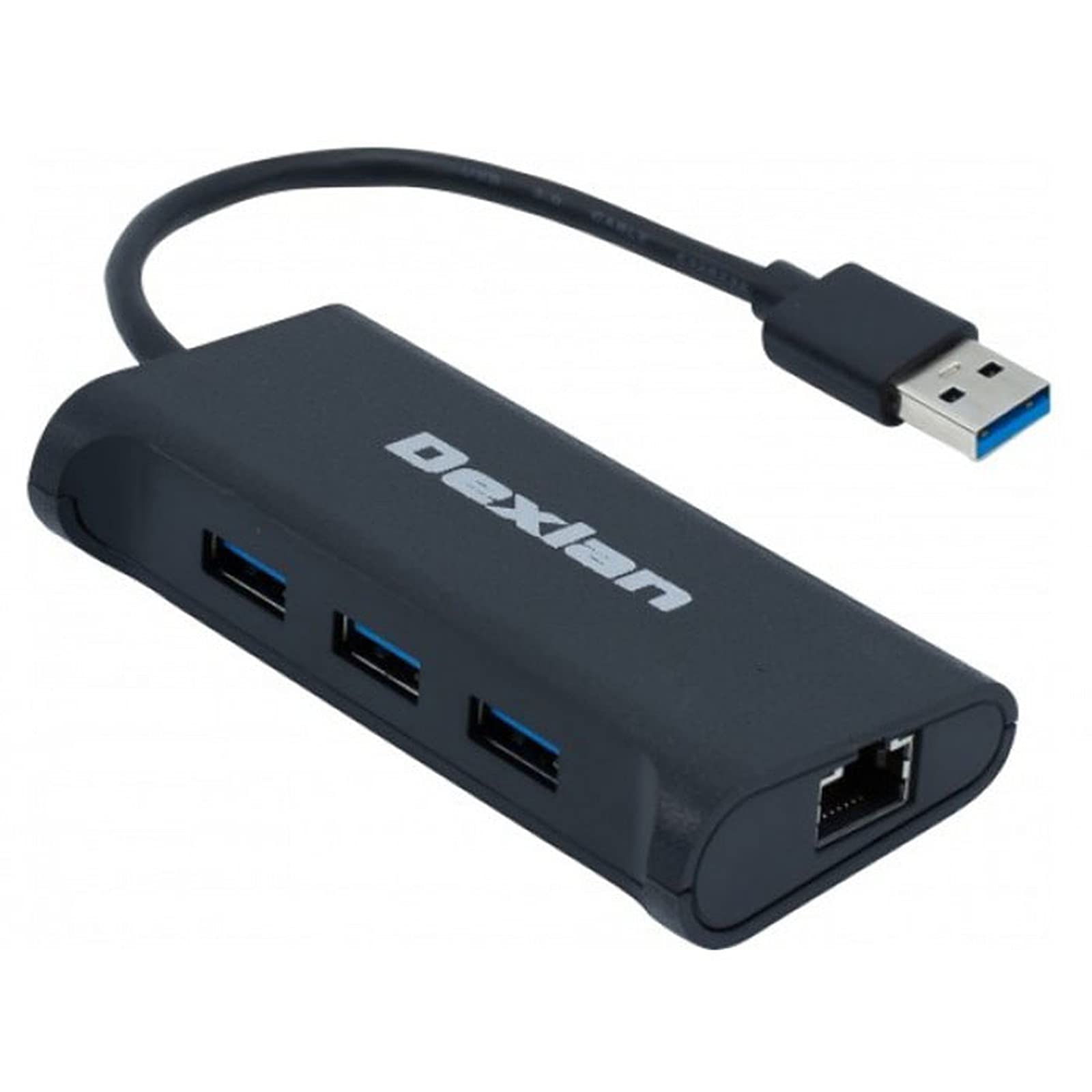 DEXLAN ADAPT USB 3.0 VERS GIGABIT + HUB 3 PORTS USB 3.0