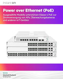 HPE Aruba Networking Networking Instant On Switch 24p Gigabit CL4 PoE 4p SFP+ 195W 1930