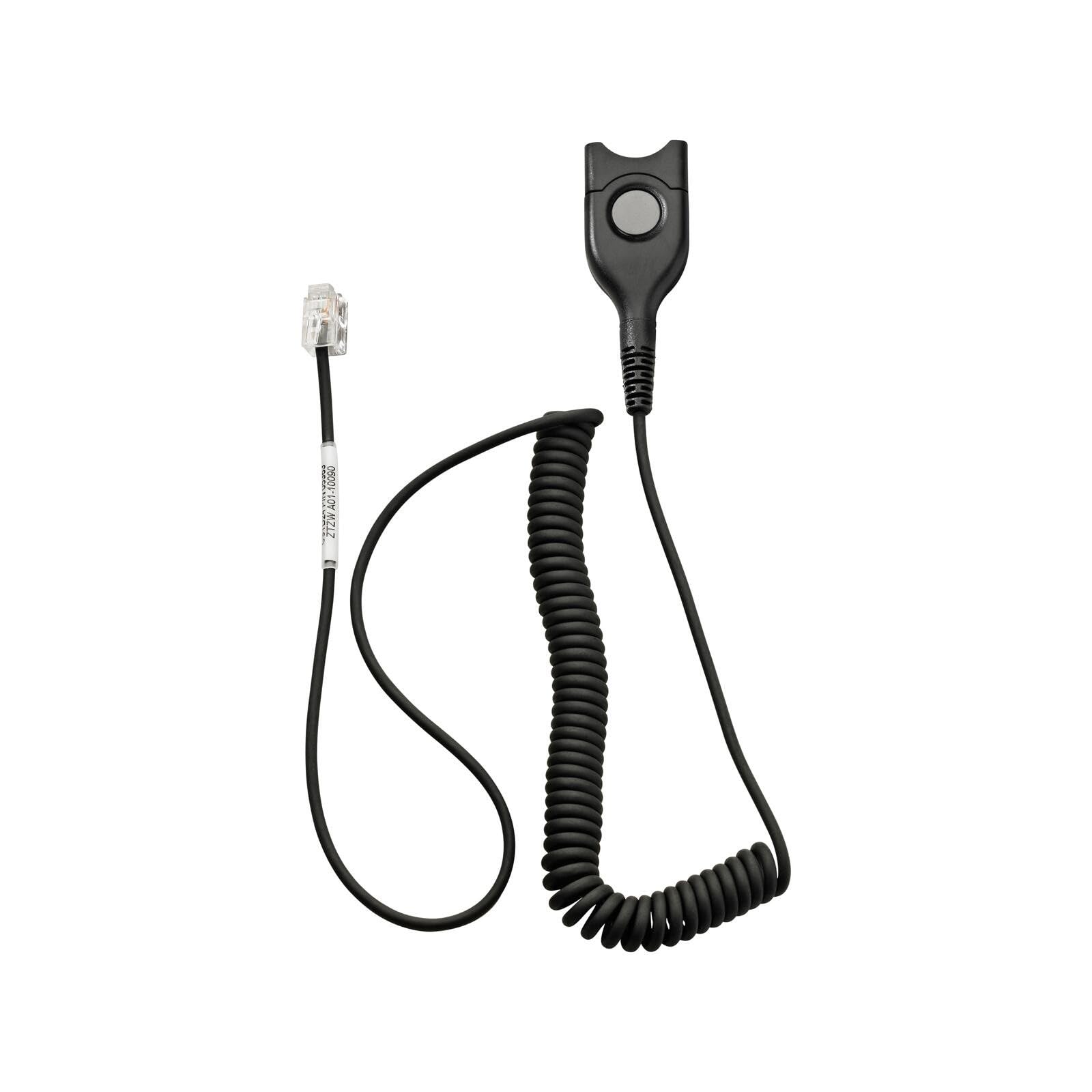 EPOS CSTD 24 Standard headset connection cable Code 24 with EasyDisconnect to Modular Plug RJ 9