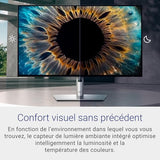 DELL UltraSharp U2724DE écran plat de PC 68,6 cm (27") 2560 x 1440 pixels Quad HD LCD Noir, Argent