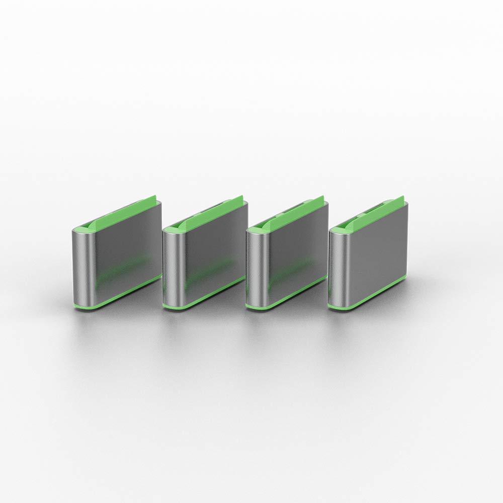 LINDY Verrou de port USB type C vert 4pcs