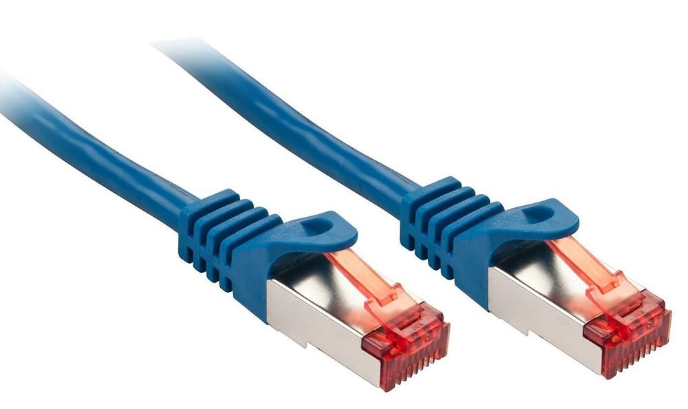LINDY Basic Cat.6 S/FTP Cable Blue 0.3m Patch Cable