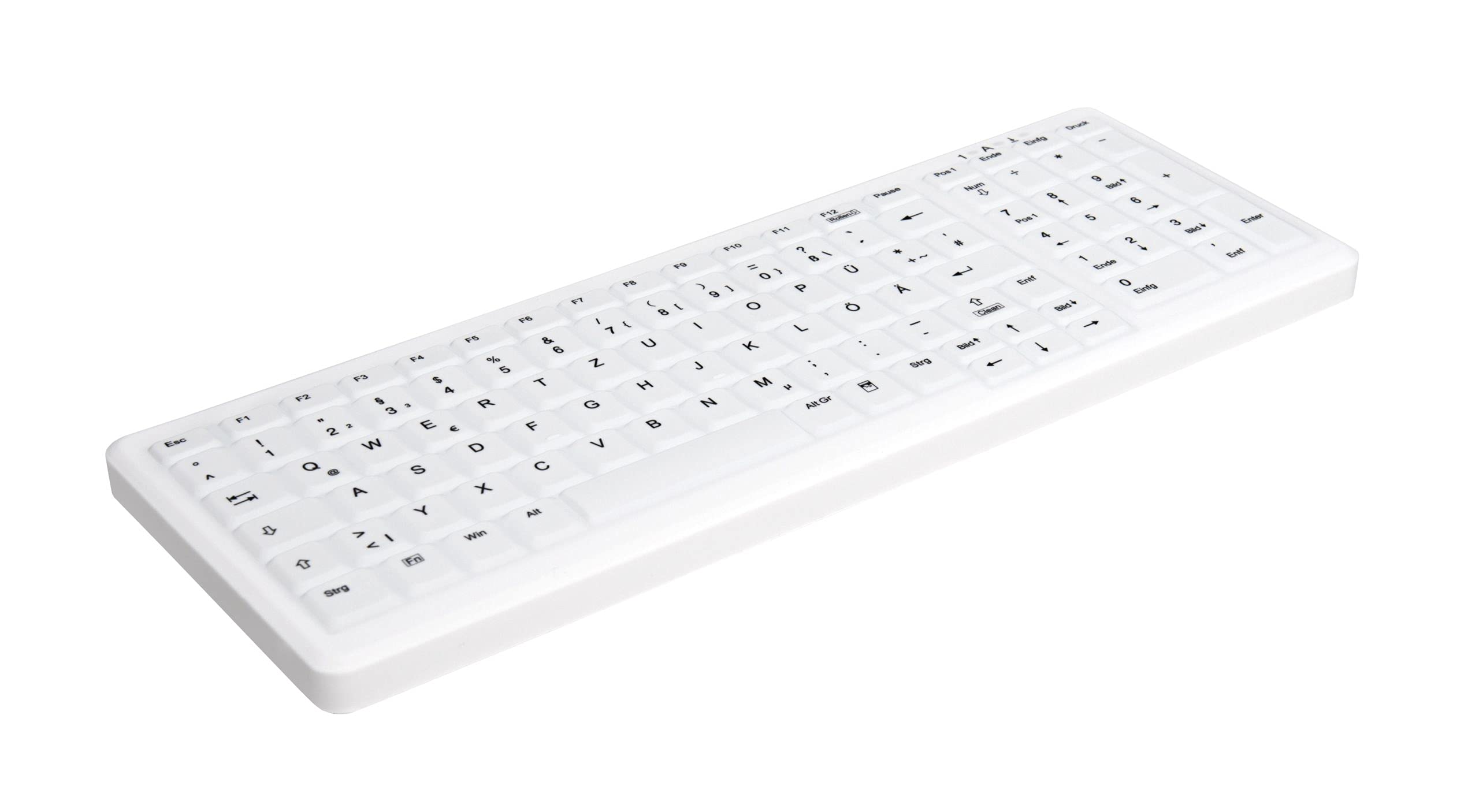 CHERRY Clavier AK-C7000 sans fil IP68 blanc (FR)