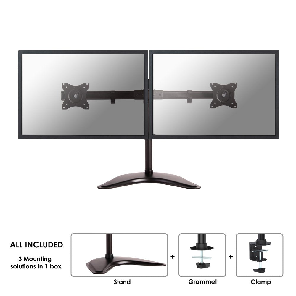 NEOMOUNTS NM-D335DBLACK Support décran à poser 10-27p