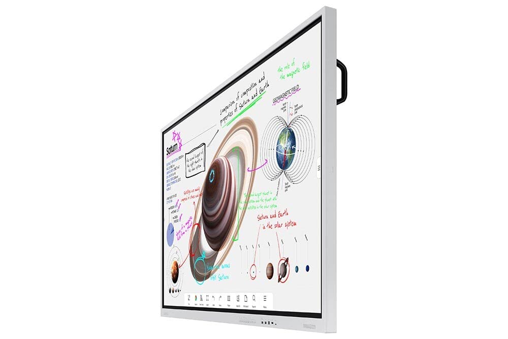 SAMSUNG WM75B Flip 4 75inch Touch Infrared UHD 3840x2160 16:9 300nit without glass 220nit with glass 16/7 3years