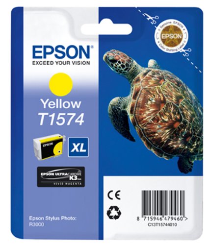 Cartouche EPSON C13T15744010 T1574 - Yellow