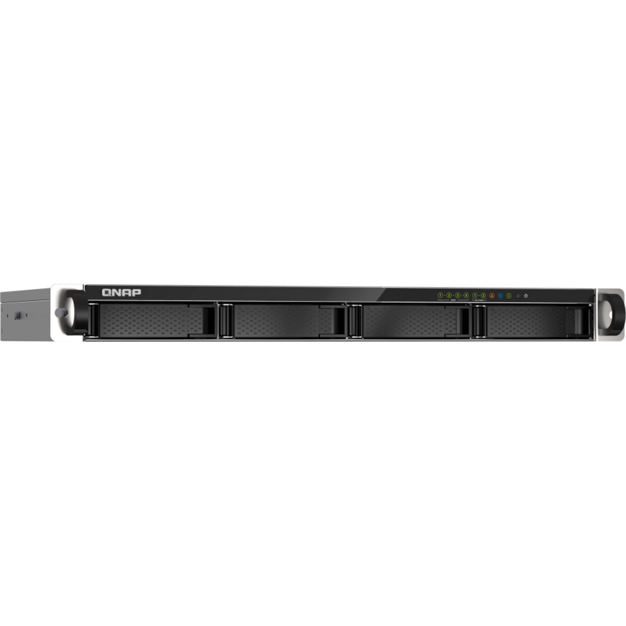 4-bay 1U short-depth 12" NAS Marvell Oc