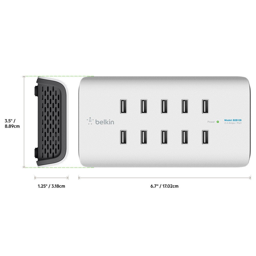 BELKIN Chargeur secteur 10 ports USB-A