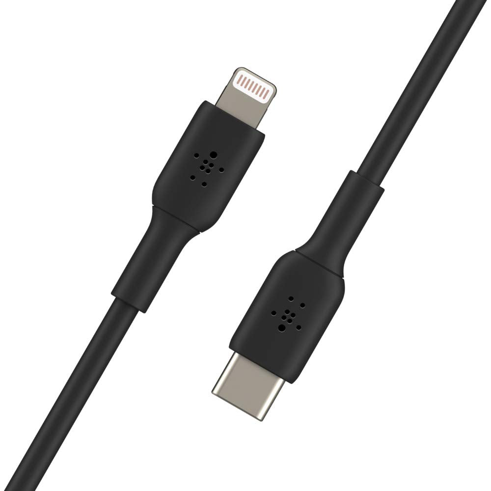 BELKIN BOOST CHARGE USB-C to Lightning Cable PVC 1M Black