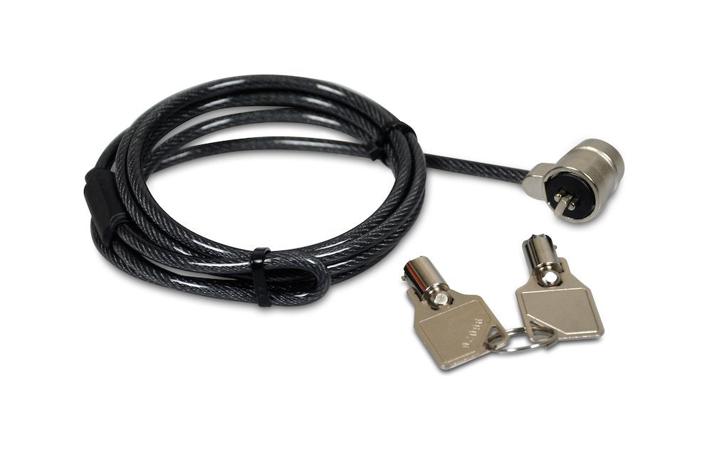 PORT KEYED SECURITY CABLE with MASTER KEY