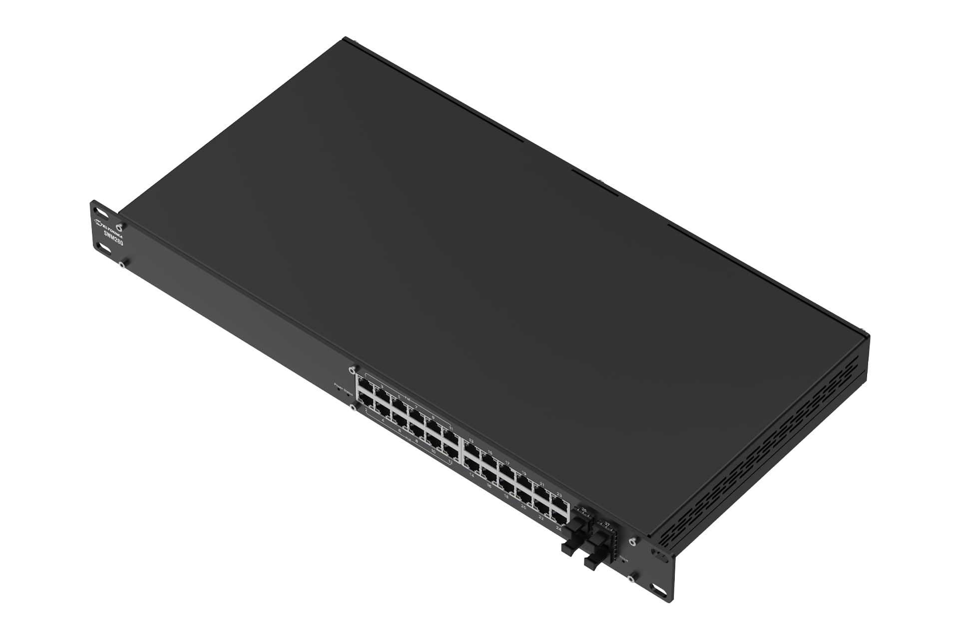 TELTONIKA NETWORKS SWM280 L2+ Managed Switch 24x total ETH 12x POE 4x SFP Ports