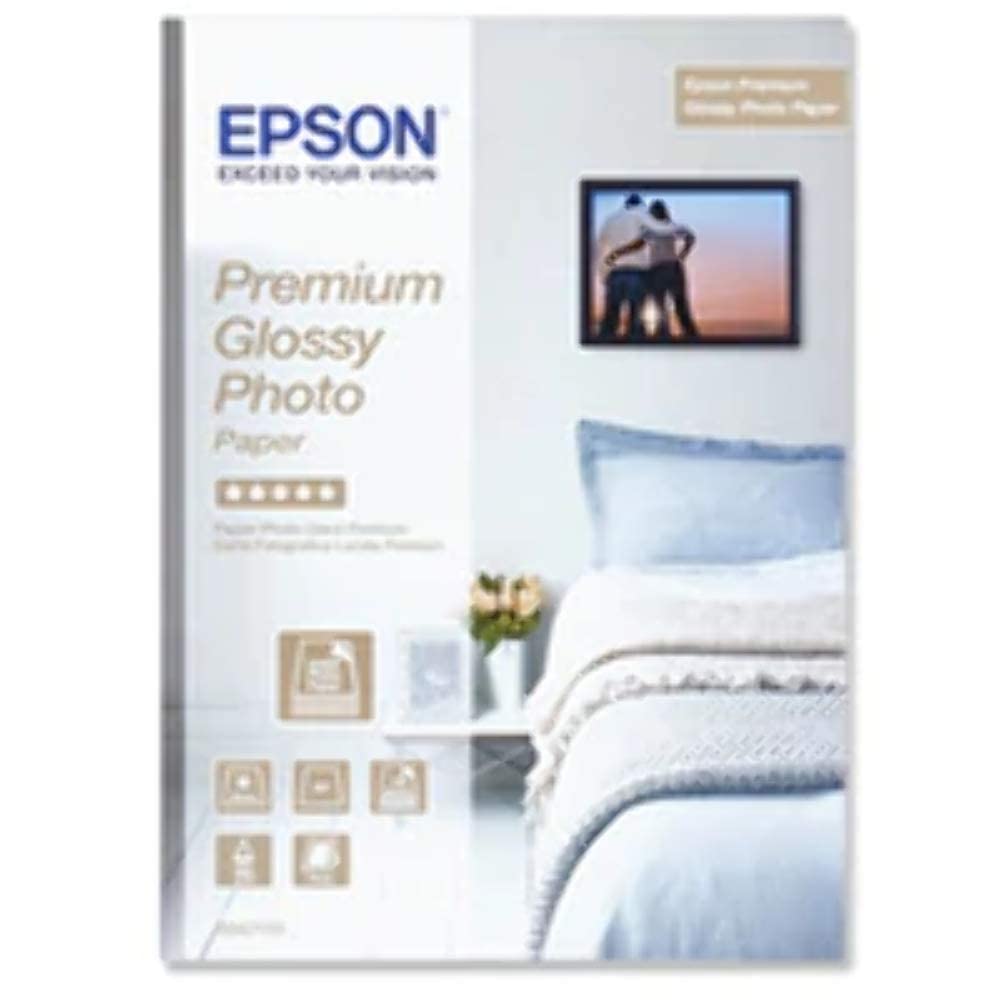 EPSON S042155 Premium brillant photo  papier inkjet 255g/m2 A4 15 feuilles pack de 1