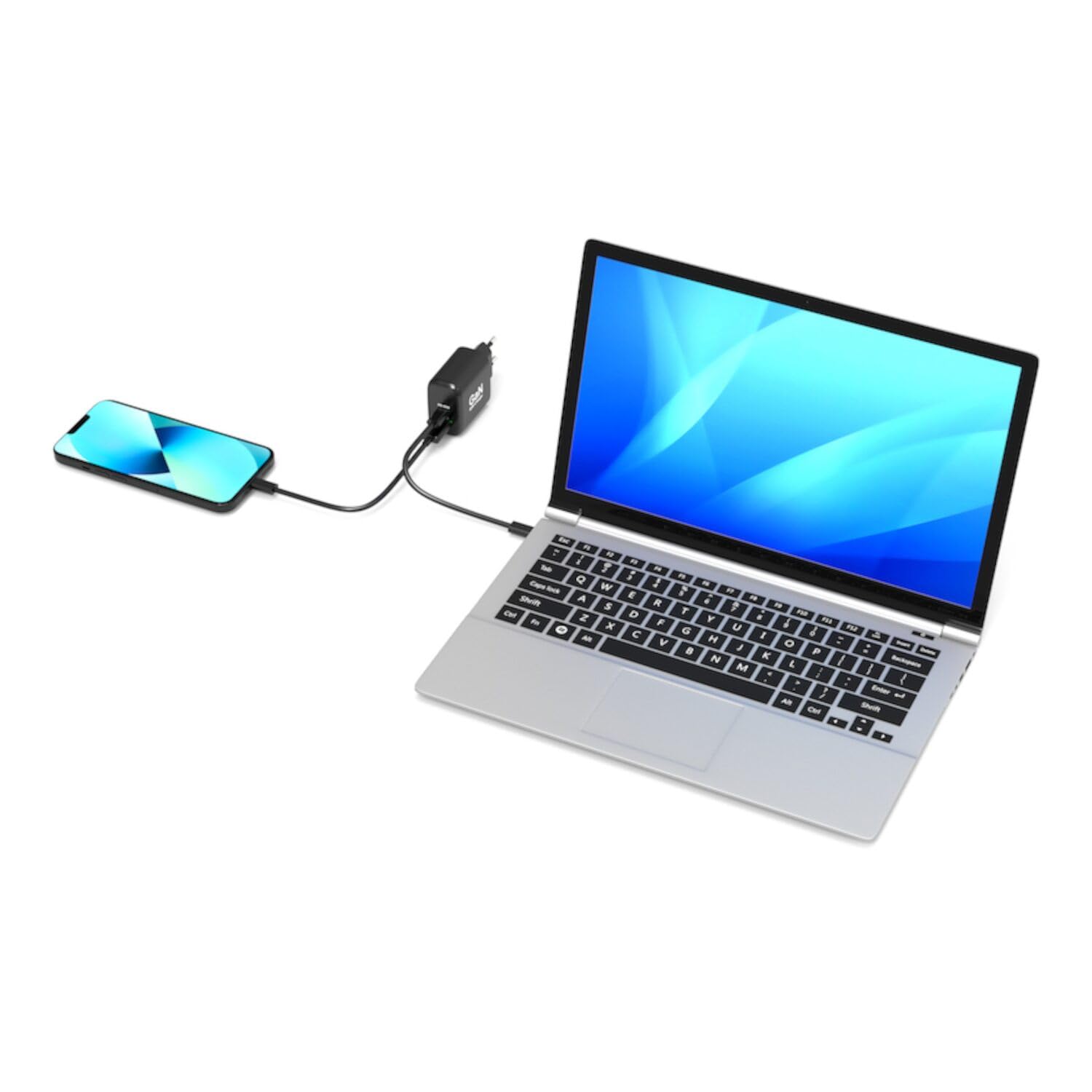 PORT DESIGNS CHARGEUR GaN 65W USB-C & USB-A