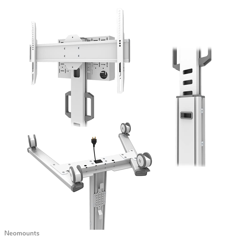 NEOMOUNTS FL50S-825WH1 Support au sol mobile pour écran 37-75p - TÌV