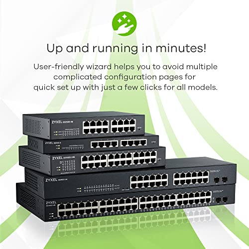 ZYXEL GS1900-10HP V2 Switch 8GB-port Mgm