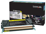 Toner LEXMARK X748H1YG X748 - Yellow