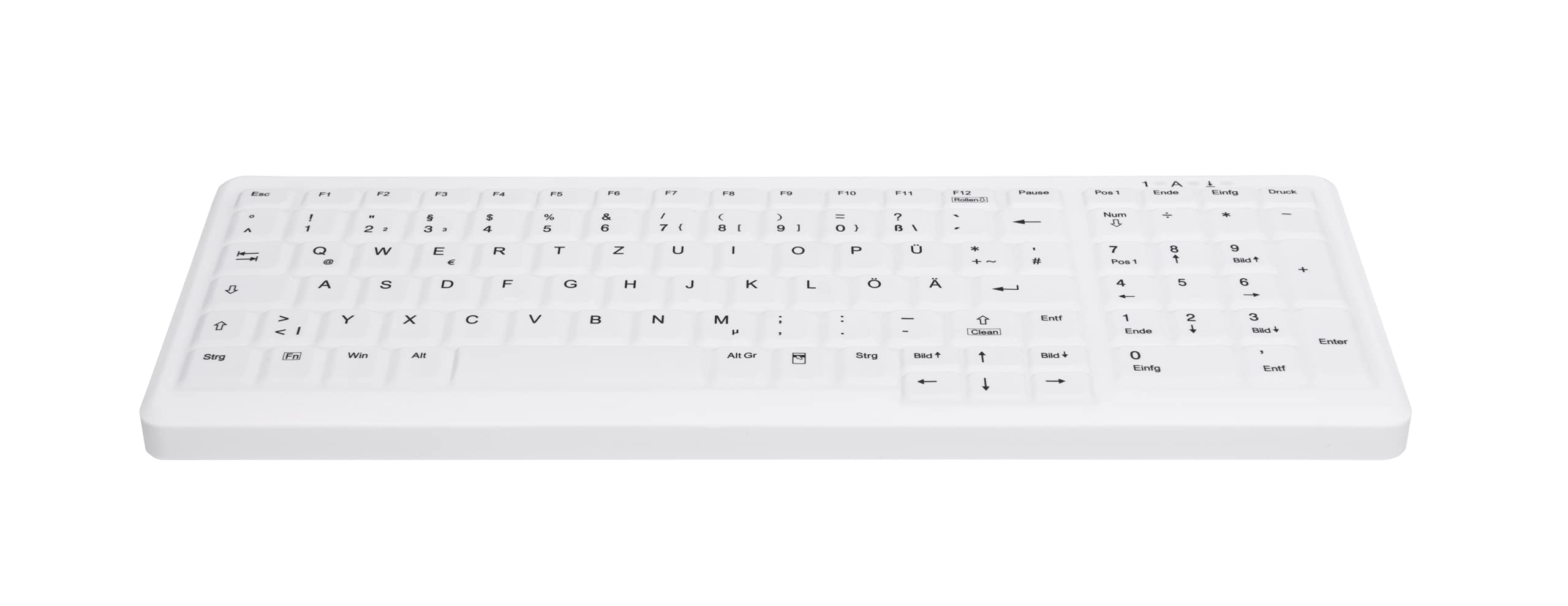 CHERRY Clavier AK-C7000 sans fil IP68 blanc (FR)
