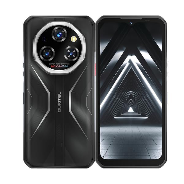 Oukitel WP55 5G (6.6" - NFC - 11 000 mAh - 256 Go, 12 Go RAM) Noir