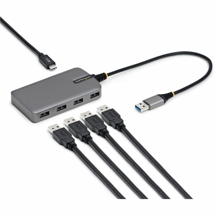 4-Port USB-A Hub 5Gbps Bus Powered