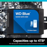 DISQUE SSD WD 3D NAND SSD Blue 2.5   SATA III - 4To
