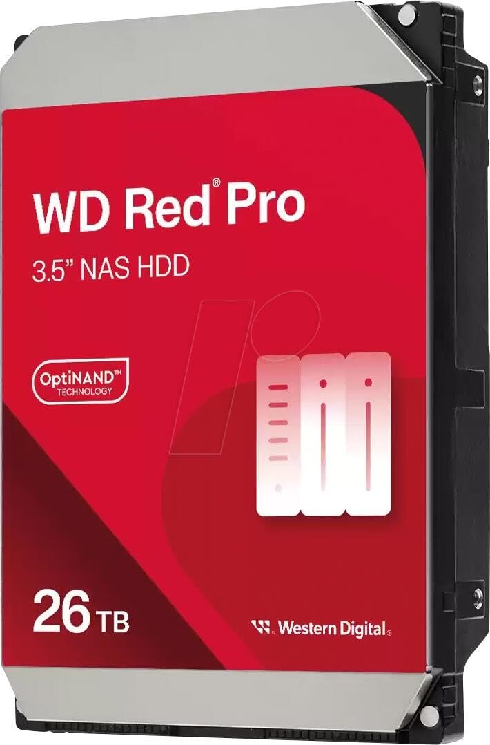 WD Red Pro NAS 26To SATA3 6Go/S 3.5p HDD 7200 512M