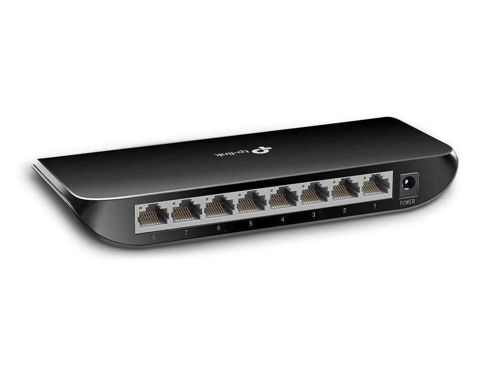 TP-Link Switch Gigabit Eco-Green - 8 x 10/100/1000