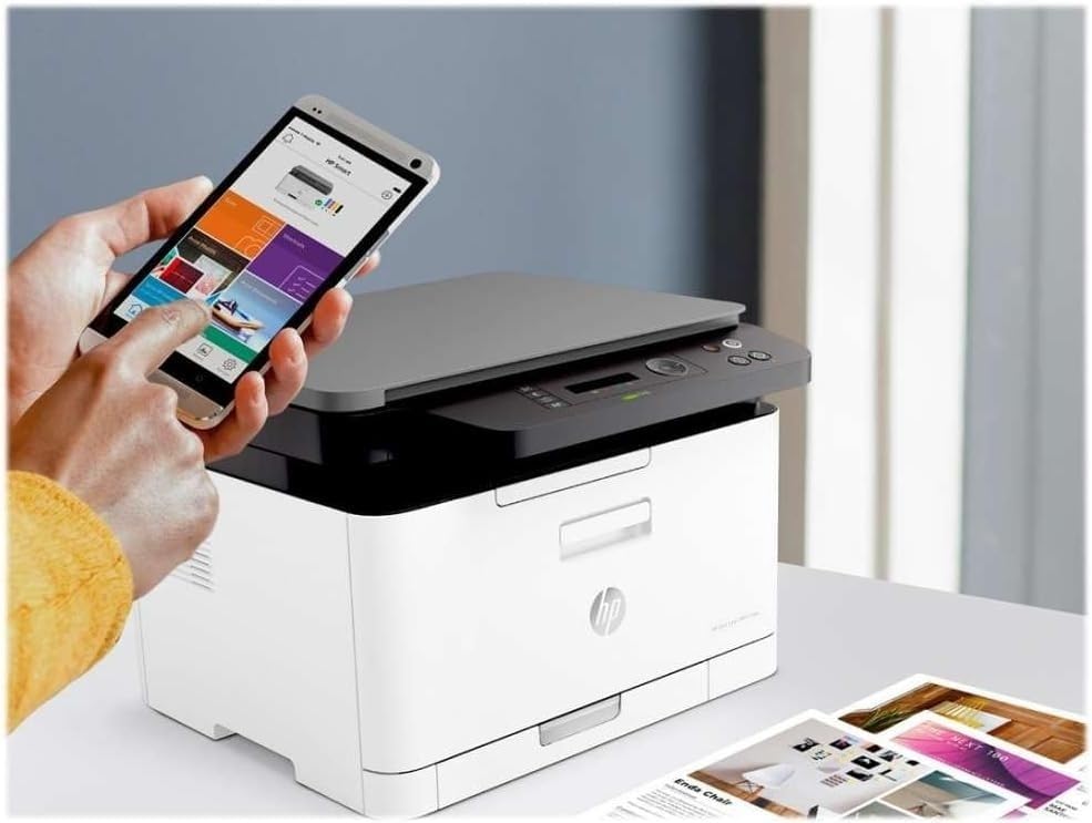 HP Color Laser MFP 178nw MFP colour laser A4 210x297mm A4 18ppmcopy 18ppmprint 150 sheets USB 2.0 LAN Wi-Fi