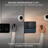 CHERRY Souris MW-4500 sans fil USB noire