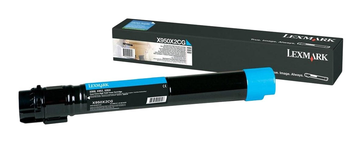 Toner LEXMARK X950X2CG X950, X952, X954 - Cyan