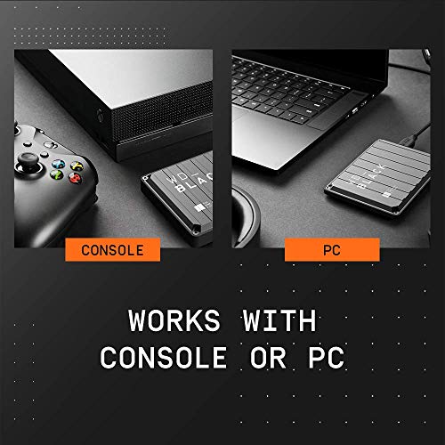 WD Black P10 Game Drive 2To Black