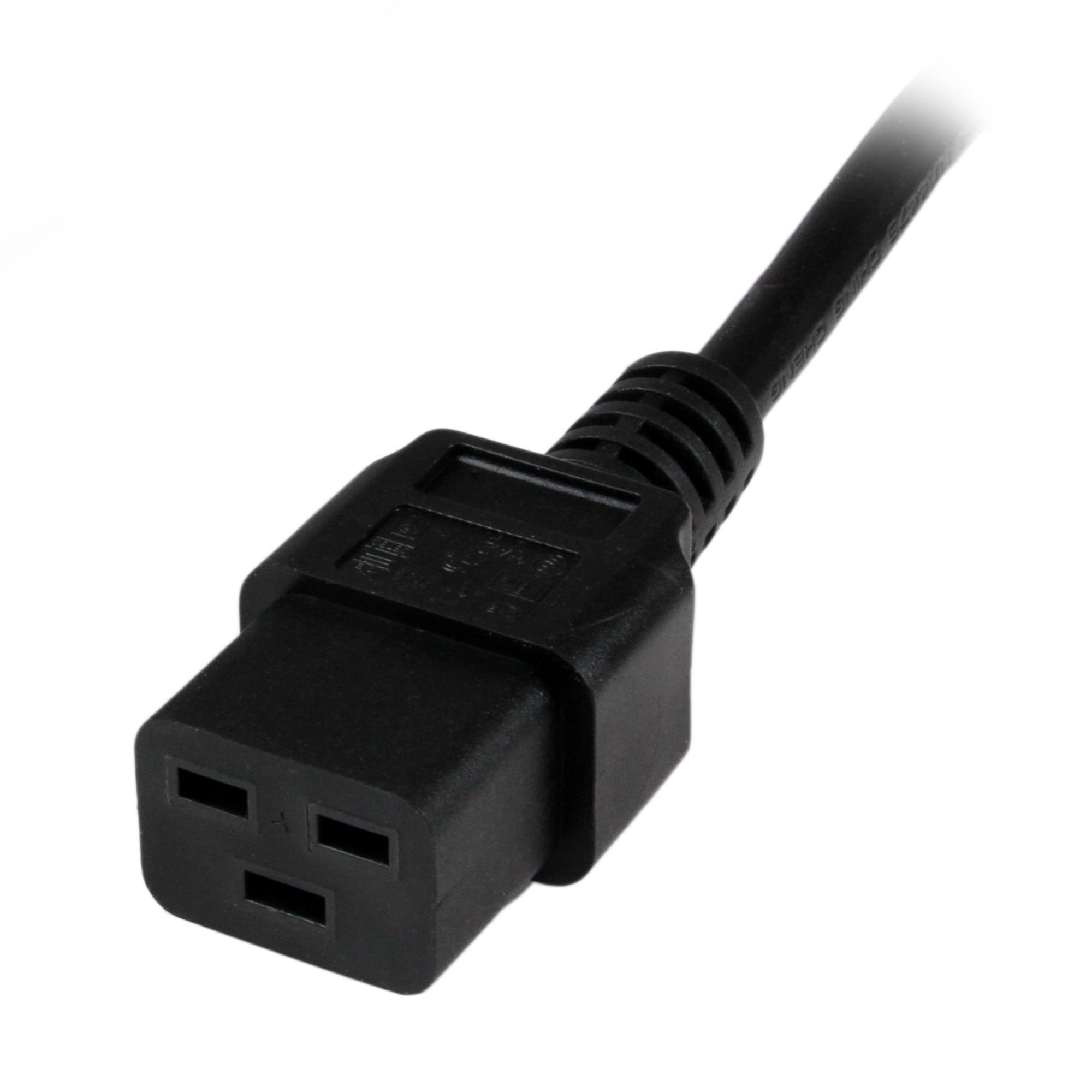2m Computer Power Cord - Schuko to C19