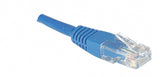 Cordon RJ45 catégorie 5e U/UTP bleu CCA - 3 m