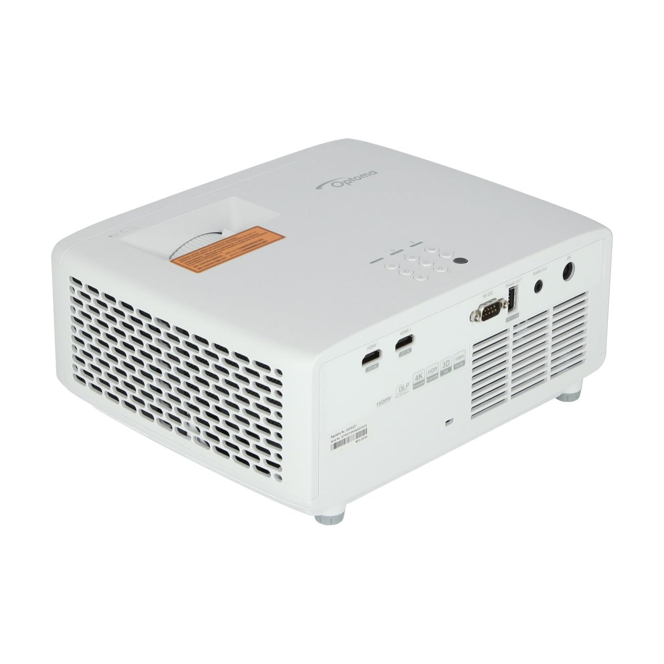 OPTOMA ZH350ST FHD 1920x1080 3500lm Laser Projector ST 300 000:1 TR 0.496:1 2H USB Power RJ45 HP 1x15W White