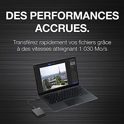 SEAGATE One Touch SSD 1To USB-C Black