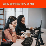 POLY Blackwire C3210 Casque Avec fil Arceau Bureau/Centre d'appels USB Type-A Noir