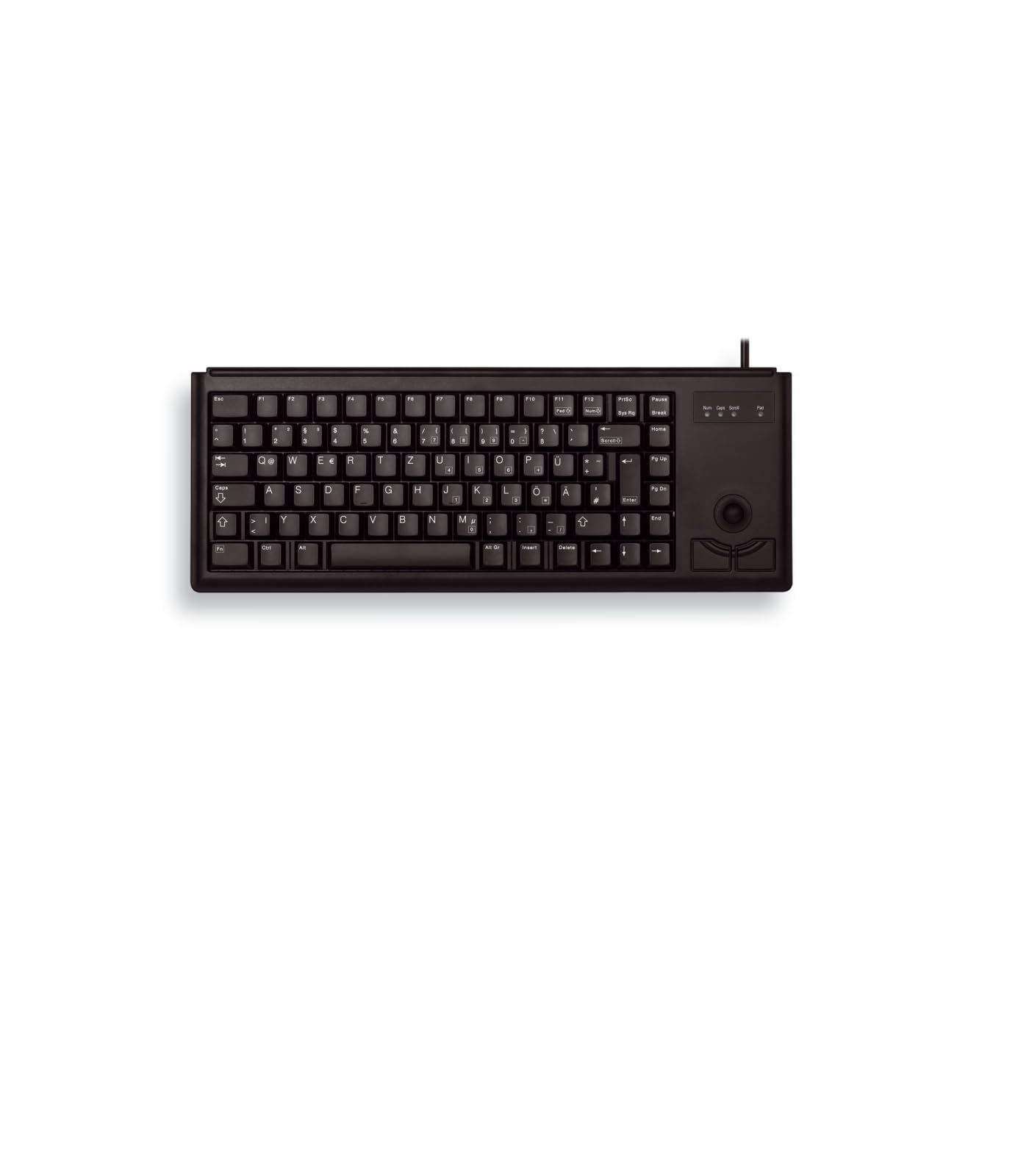 CHERRY Clavier compact G84-4400 Allemand QWERTZ  USB noir