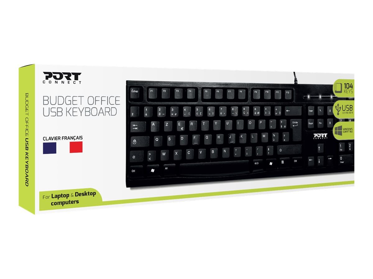 PORT DESIGNS KEYBOARD OFFICE BUDGET BULK - FR