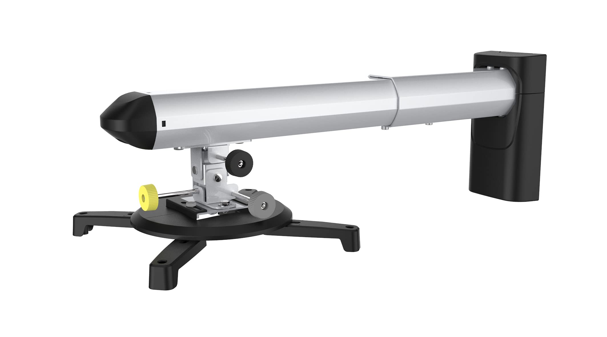 AAVARA Support vidéoprojecteur PB053 mural, bras de 310 à 540 mm, platine