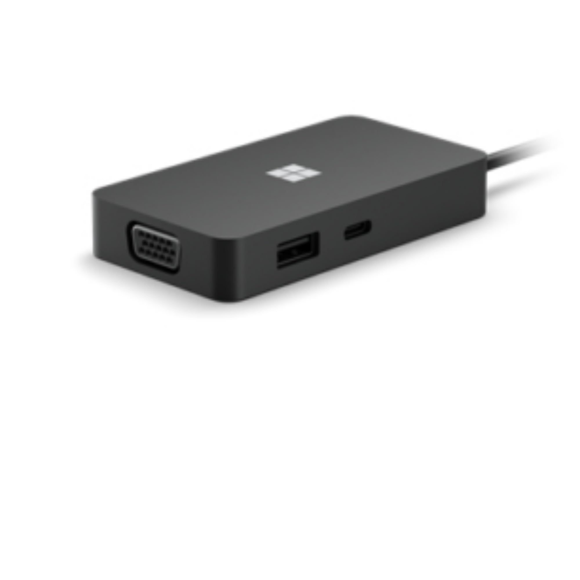MICROSOFT Surface - USB-C Travel Hub - Station d'accueil - USB 3.2 - VGA - HDMI - Ethernet - GigE - 20cm - Noir