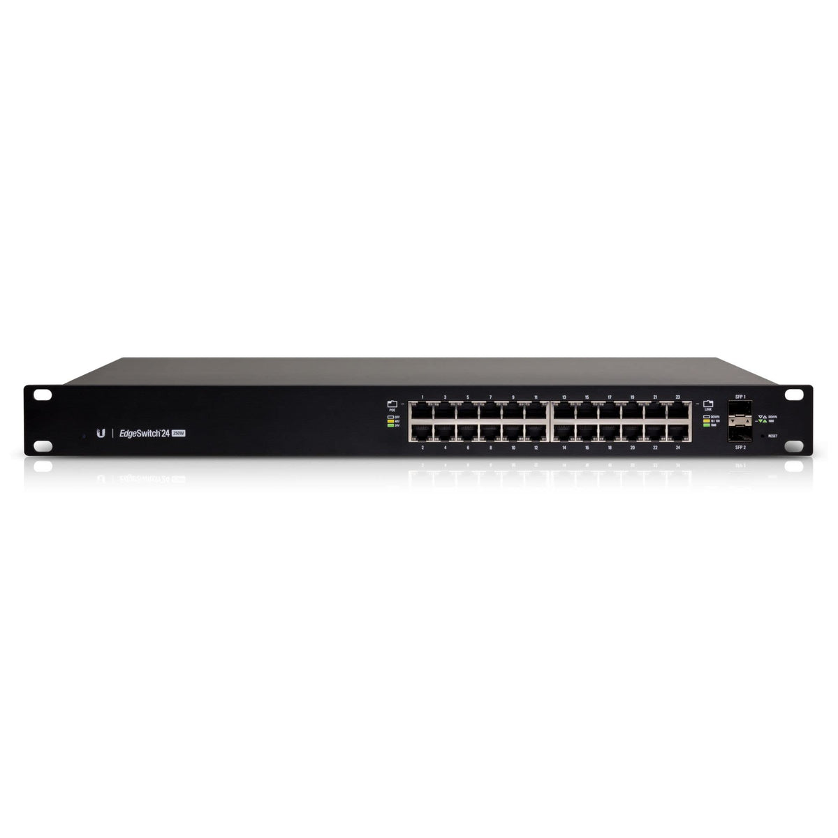 Ubiquiti Networks ES-24-250W commutateur réseau Géré L2/L3 Gigabit Ethernet (10/100/1000) Connexion Ethernet, supportant l'alimentation via ce port (PoE) 1U Noi