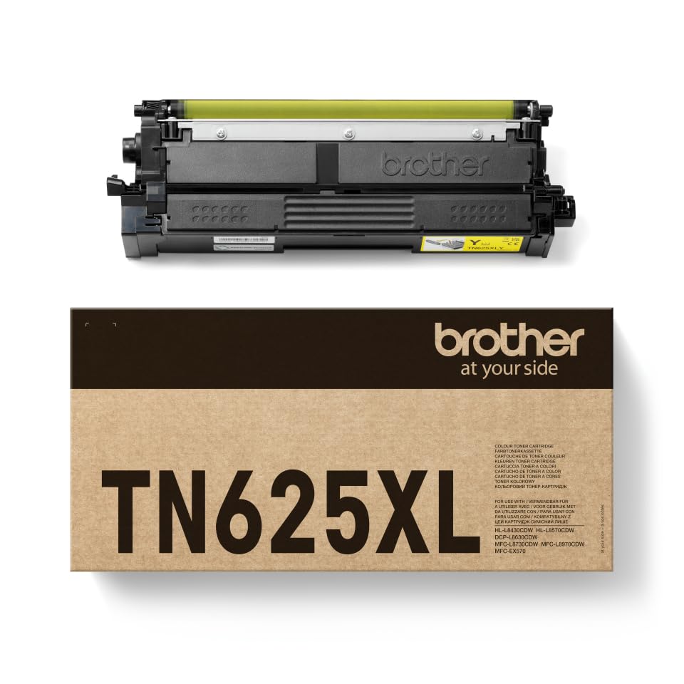 BROTHER TN-625XLY HY Yellow Toner Cartridge 4.5K pages