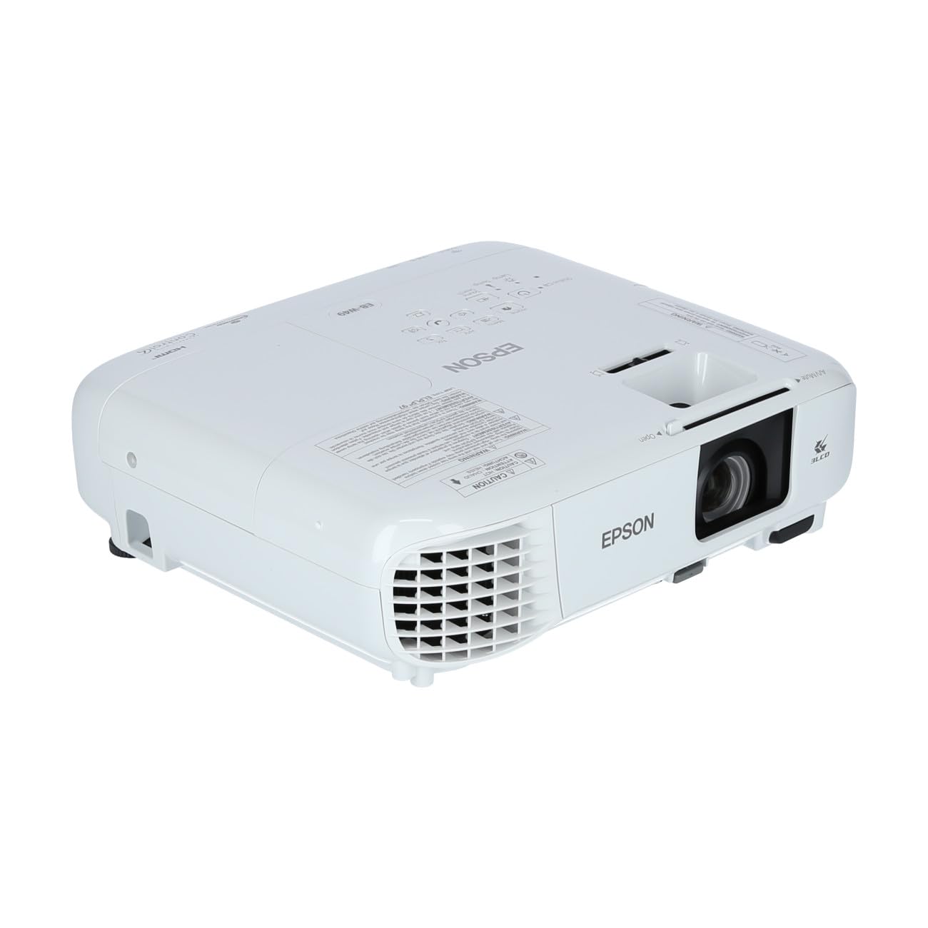 EPSON EB-W49 Projecteur 3LCD, WXGA , 3800 lm, 16 000 : 1, 1,30 – 1,56:1, VGA x2, HDMI x2 , RJ45, Wifi avec ELPAP11