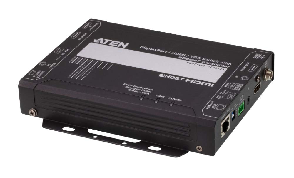 ATEN VE3912T transmetteur DP, VGA, HDMI HDBaseT sur 100m