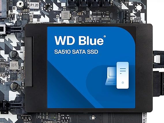 WD Blue SA510 SSD 1To SATA III 6Gb/s cased 2.5p 7mm internal single-packed POWERED BY SANDISK