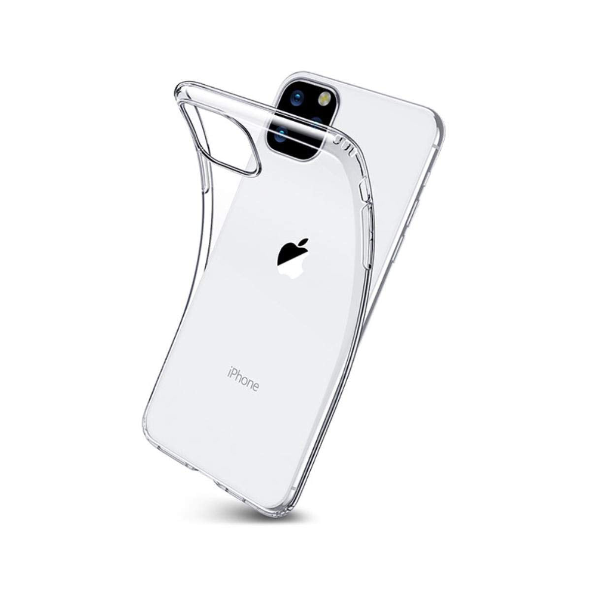 Coque Silicone Transparente pour iPhone 11 Pro Max