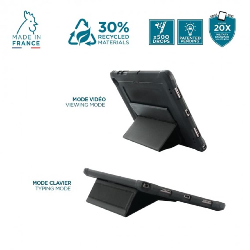 PROTECH-Case+kickstand+handstrap for iPa