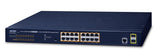PLANET GS-4210-16P2S Switch 16p Gigabit PoE+ 220W & 2 SFP